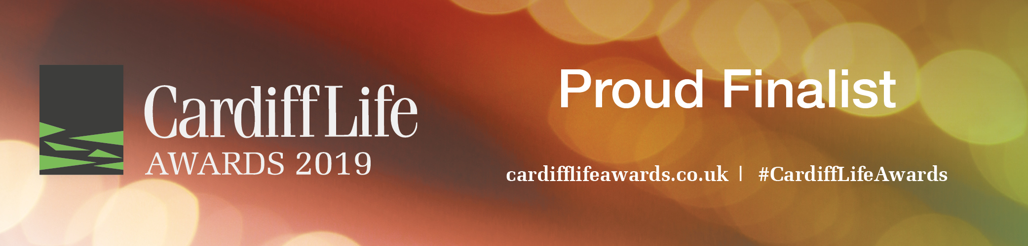 Proud Finalist at the Cardiff Life Awards